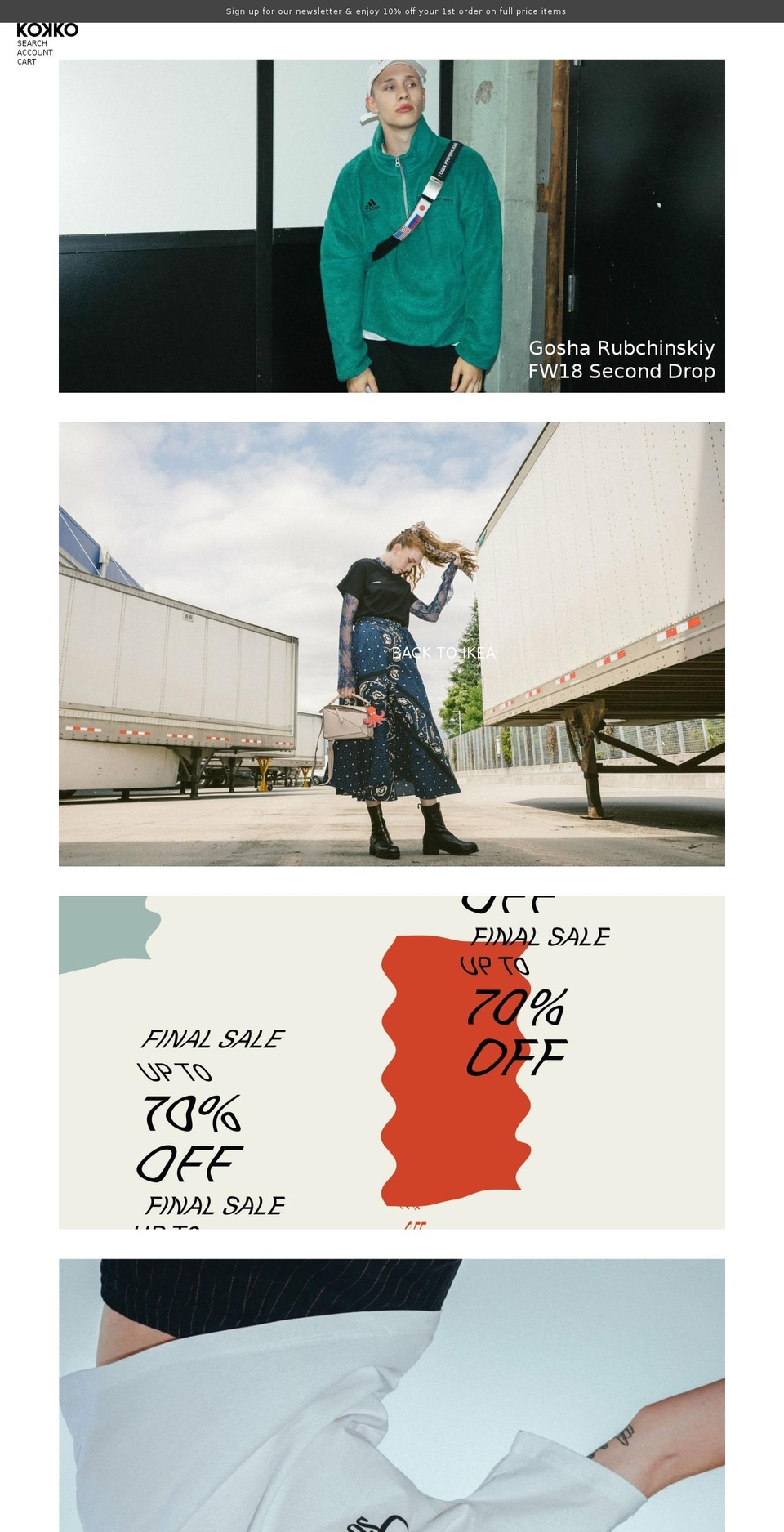 shopkokko.com — Shopify storefront screenshot