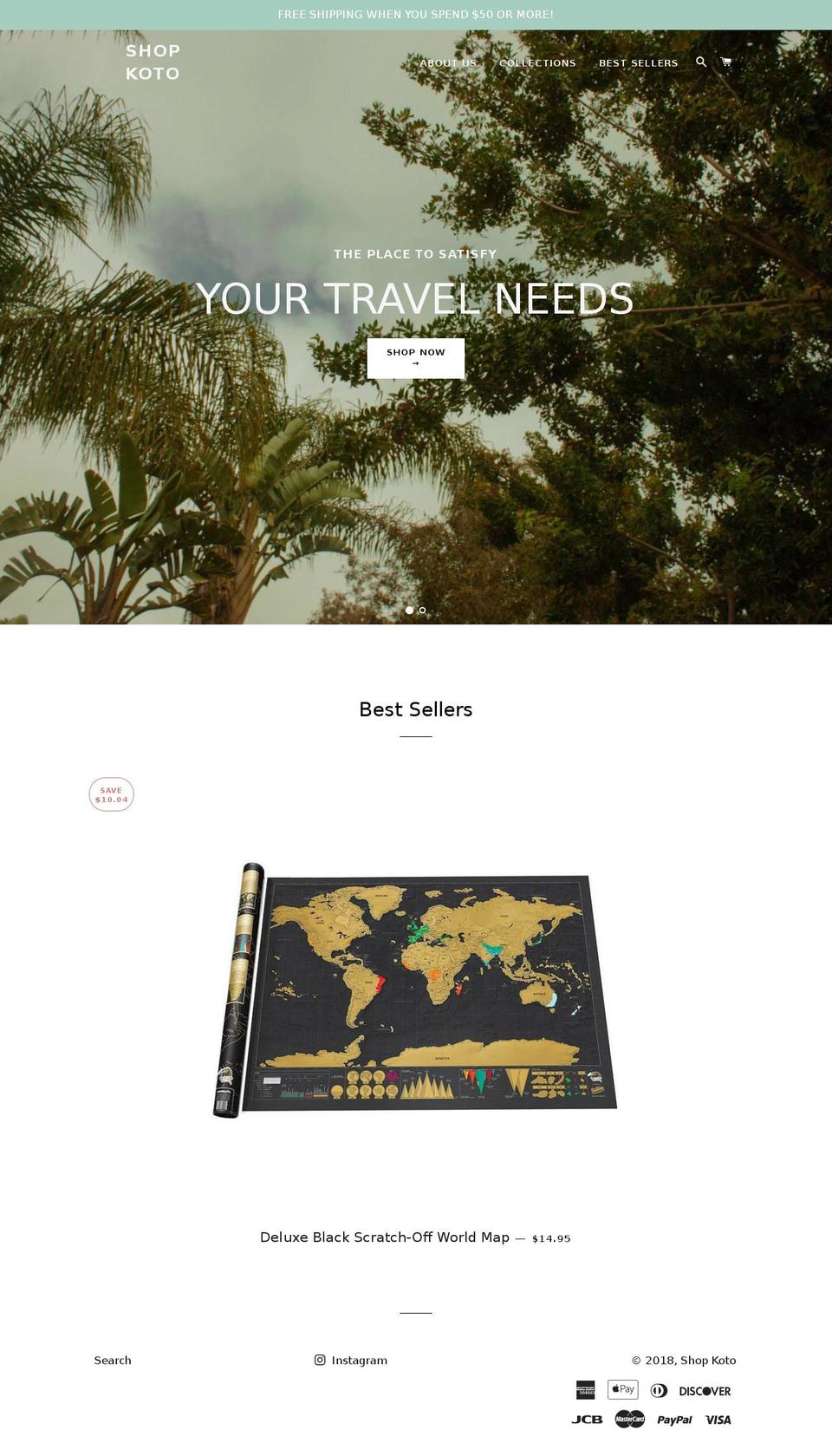 shopkoto.com — Shopify storefront screenshot