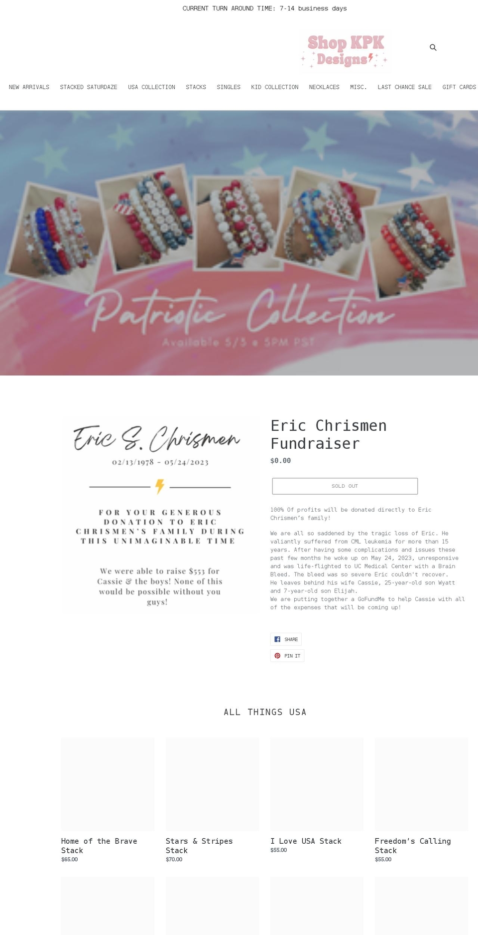 shopkpkdesigns.com shopify website screenshot