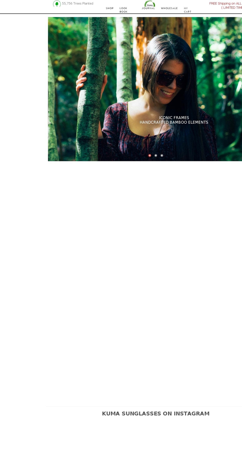 shopkuma.com shopify website screenshot