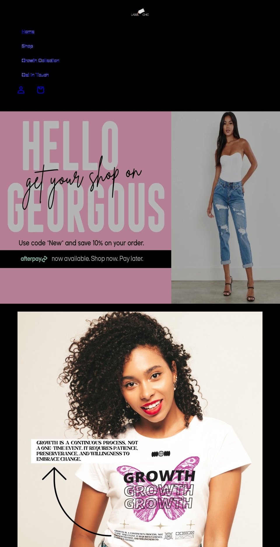 shoplabelmechic.com shopify website screenshot