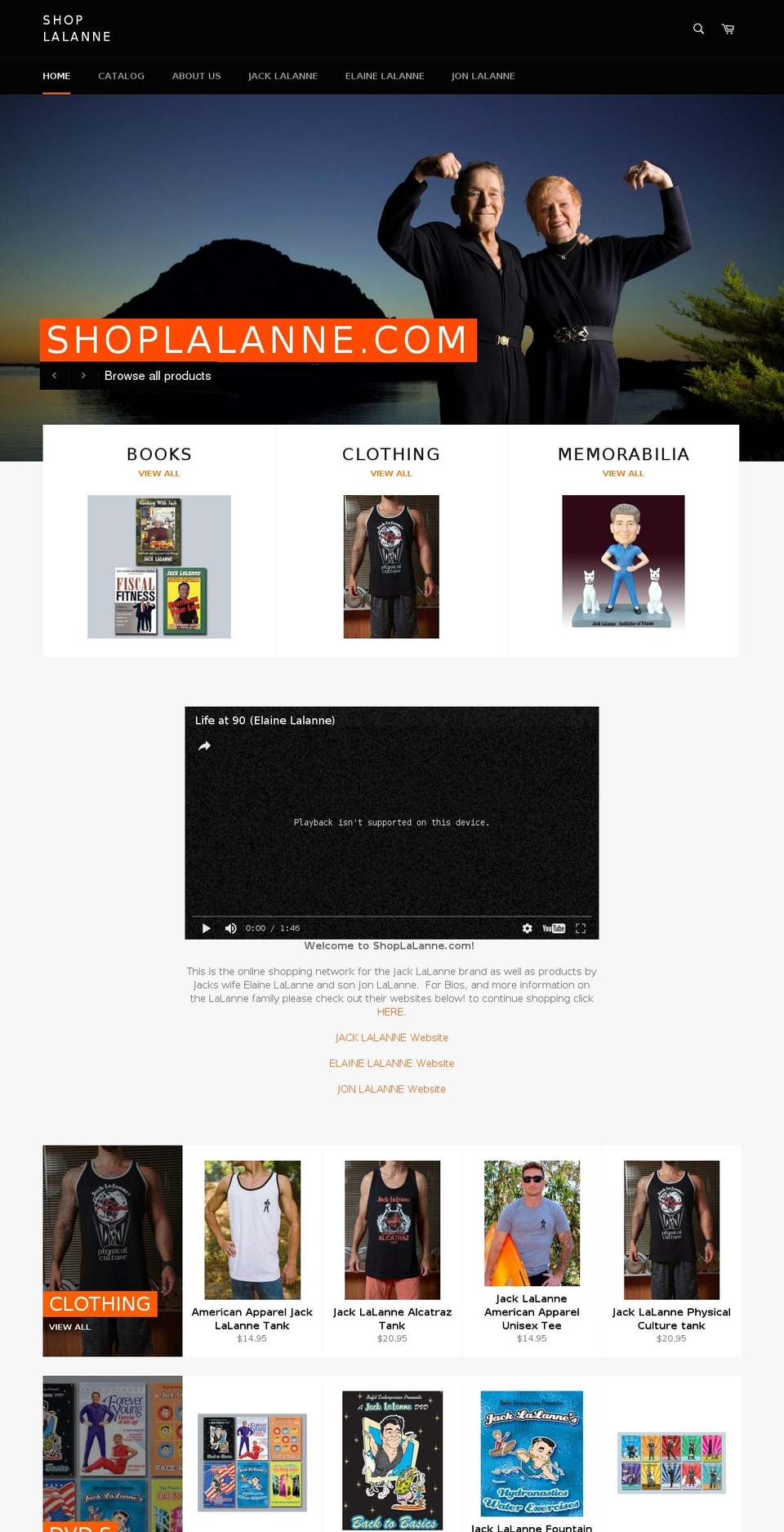 shoplalanne.com shopify website screenshot