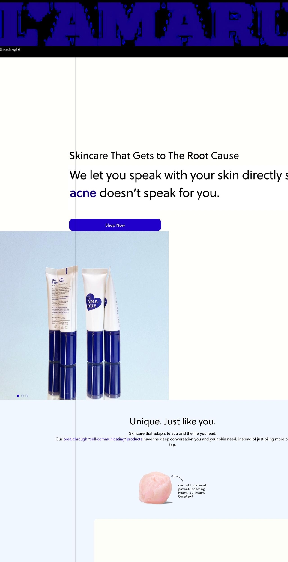 shoplamarue.com shopify website screenshot