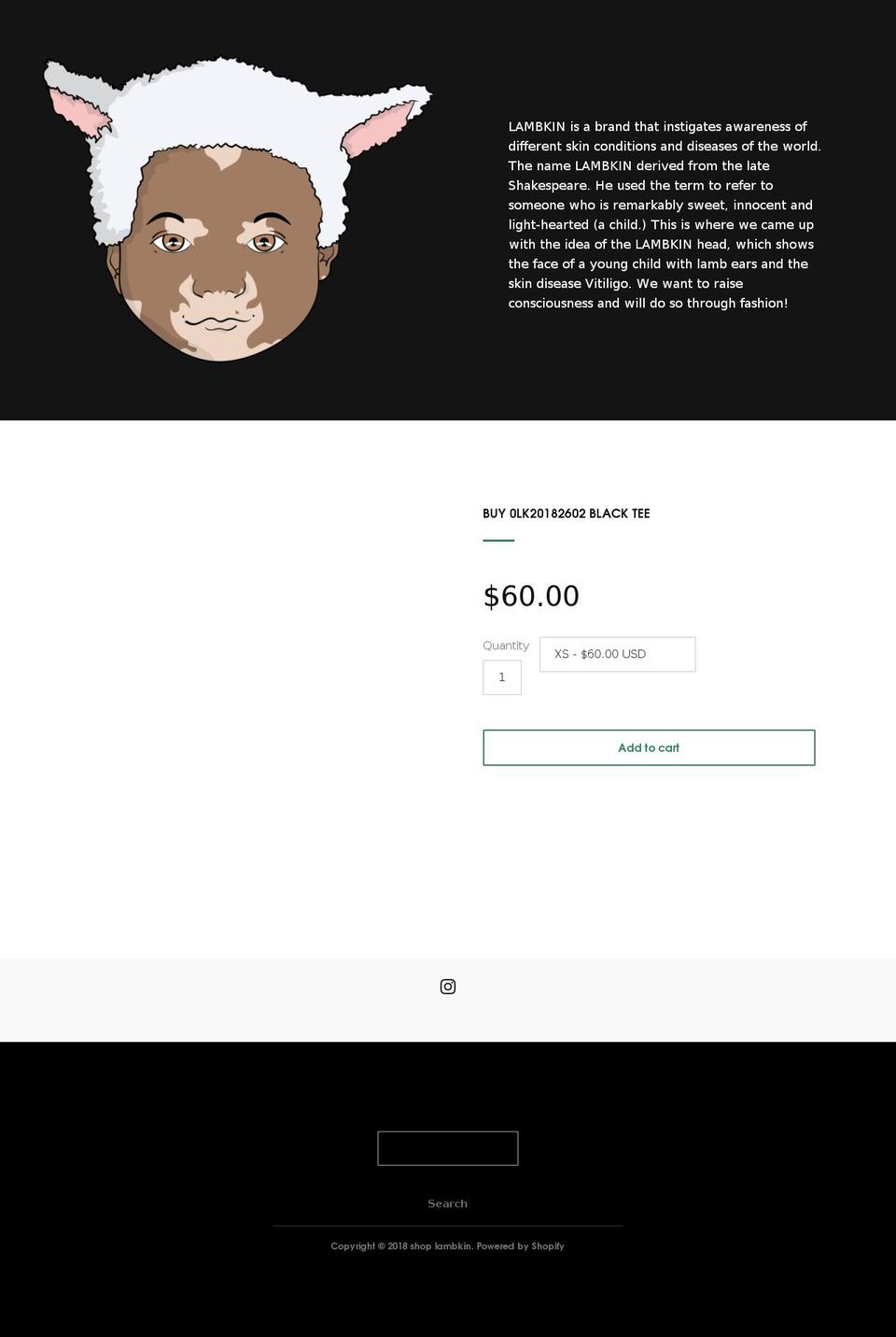 shoplambkin.com — Shopify storefront screenshot