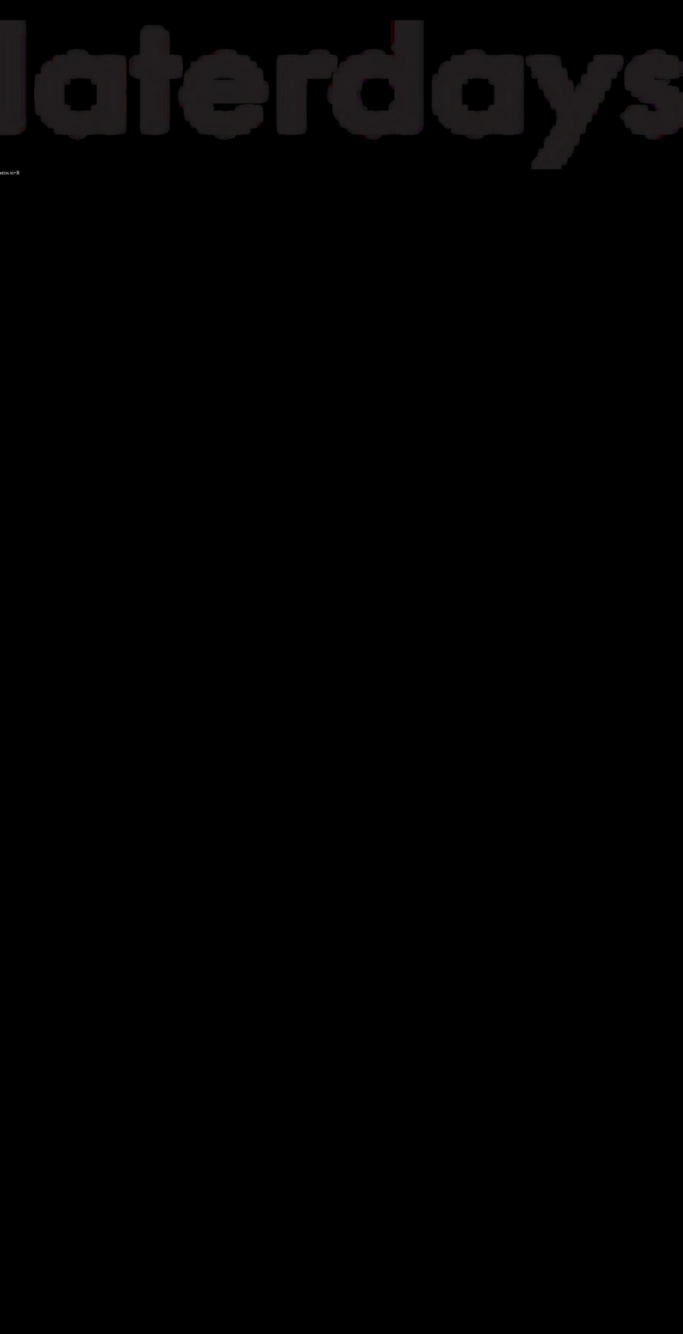 shoplaterdays.com shopify website screenshot