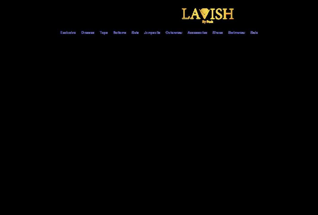 shoplavishbyposh.com shopify website screenshot