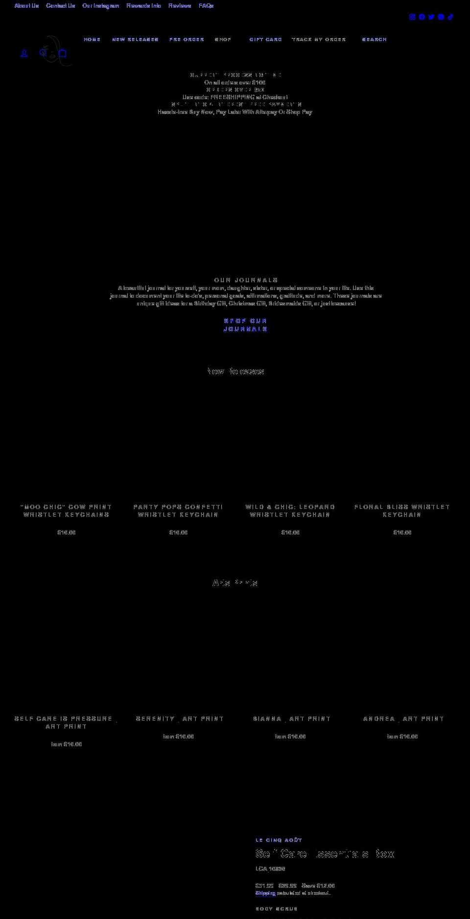 shoplca.com shopify website screenshot
