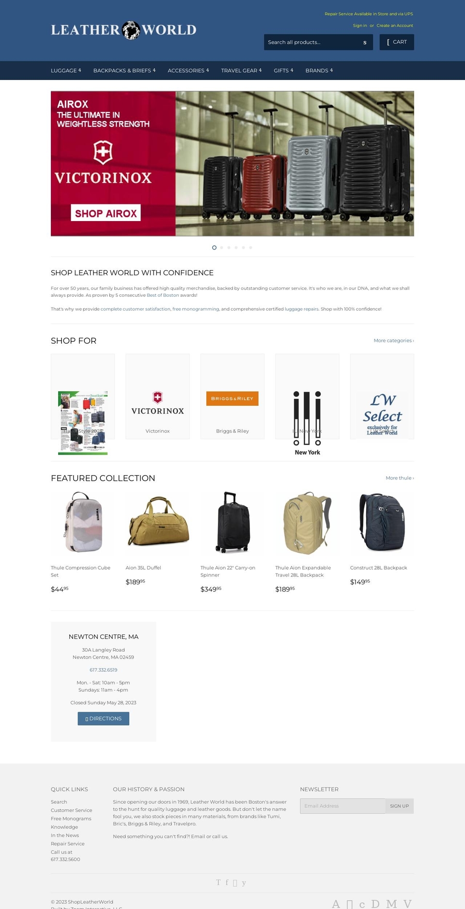 shopleatherworld.myshopify.com shopify website screenshot