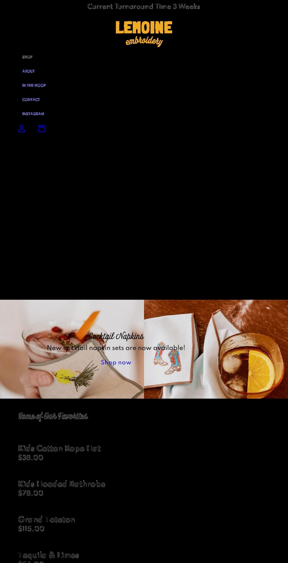 shoplemoine.com shopify website screenshot