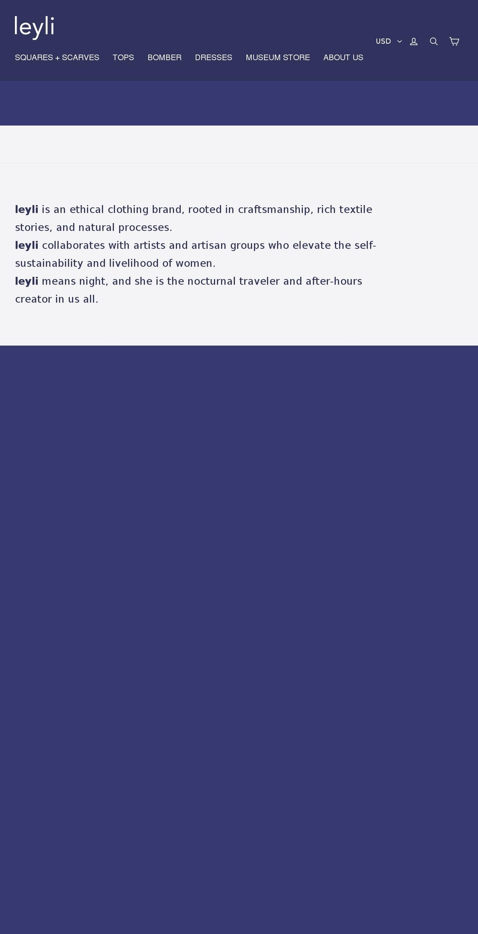 shopleyli.com shopify website screenshot