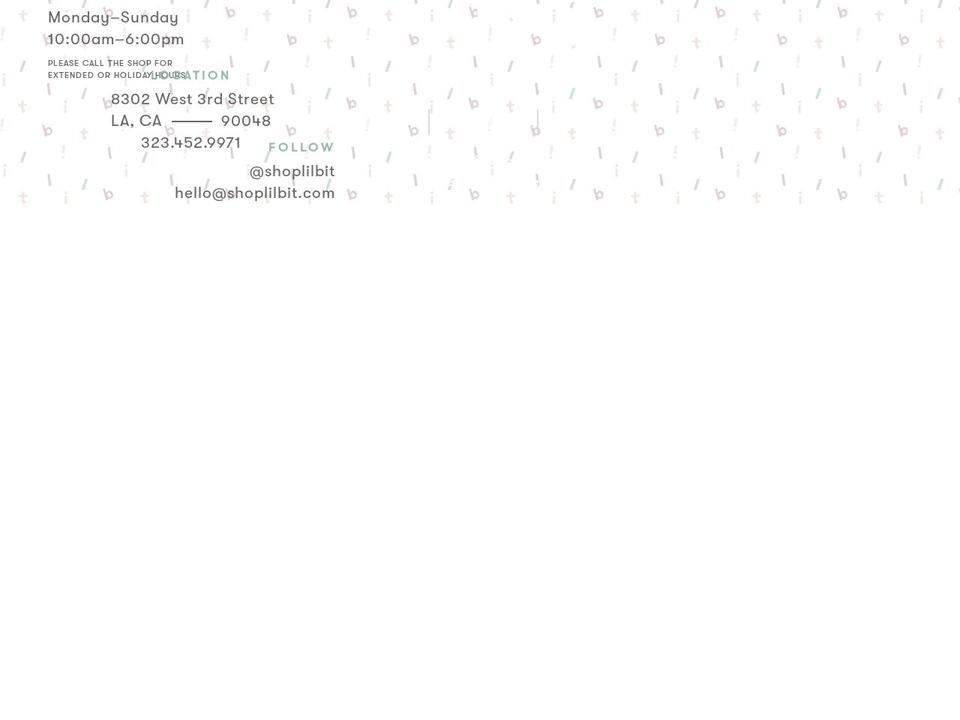 shoplilbit.com — Shopify storefront screenshot