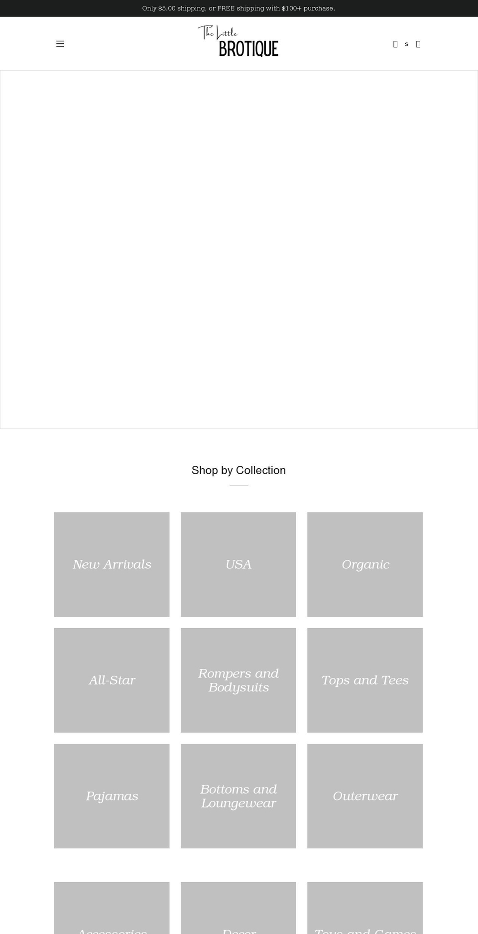 shoplittlebrotique.com shopify website screenshot