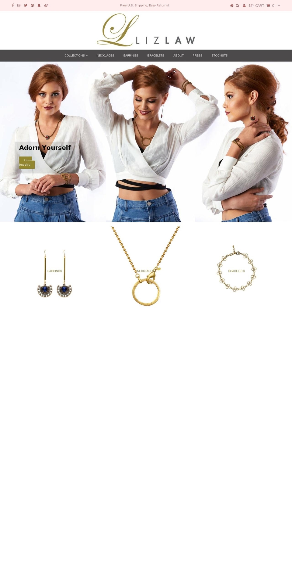 shoplizlaw.com — Shopify storefront screenshot