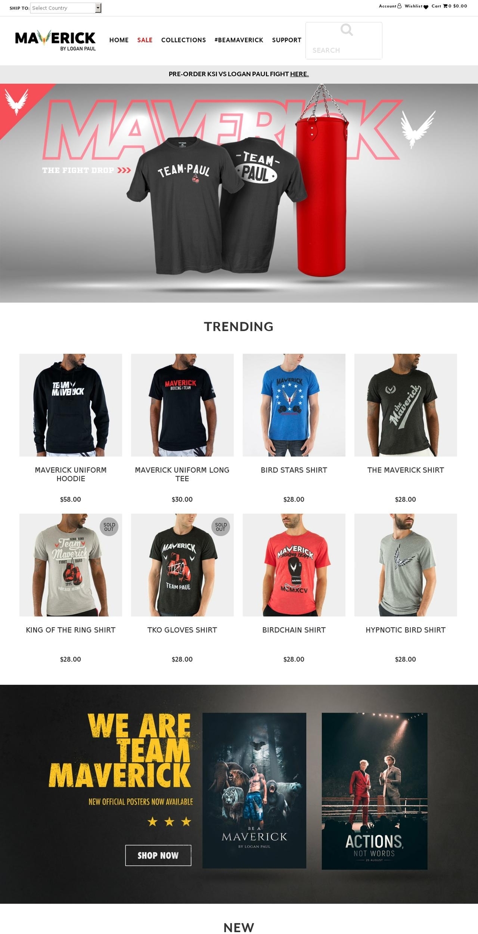 shoploganpaul.com shopify website screenshot