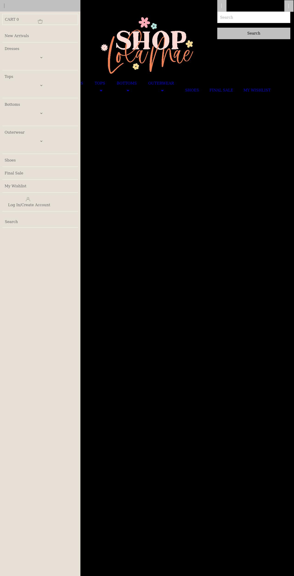 shoplolamae.com shopify website screenshot