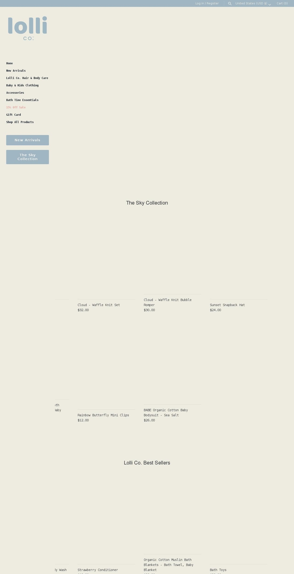 shoplollico.com shopify website screenshot