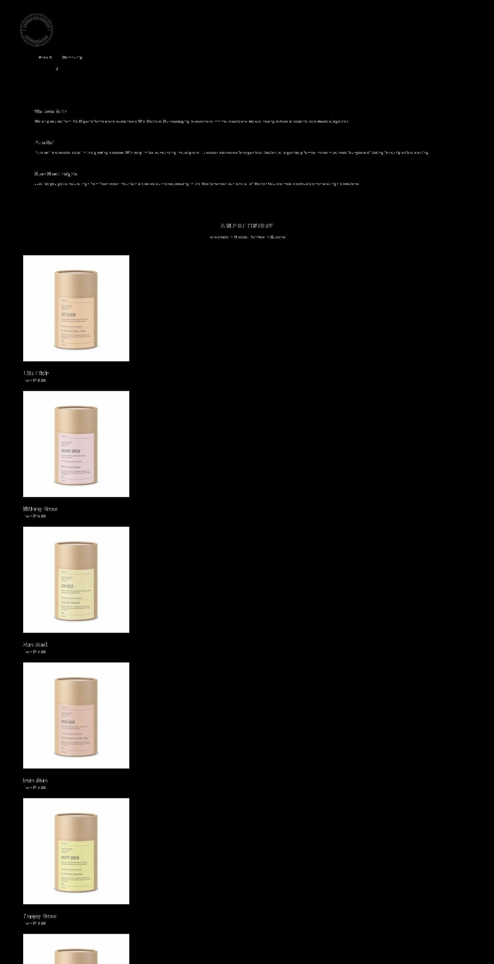 shoplooseleaf.com — Shopify storefront screenshot