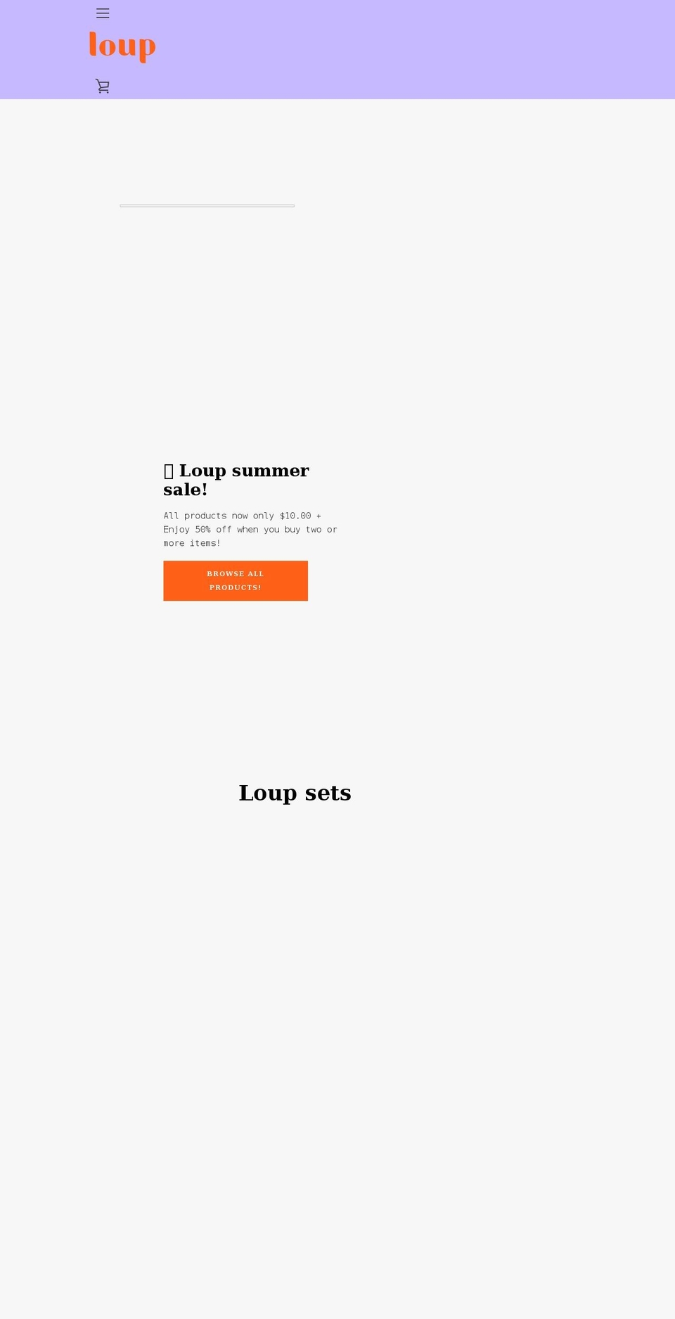 shoploup.ca shopify website screenshot