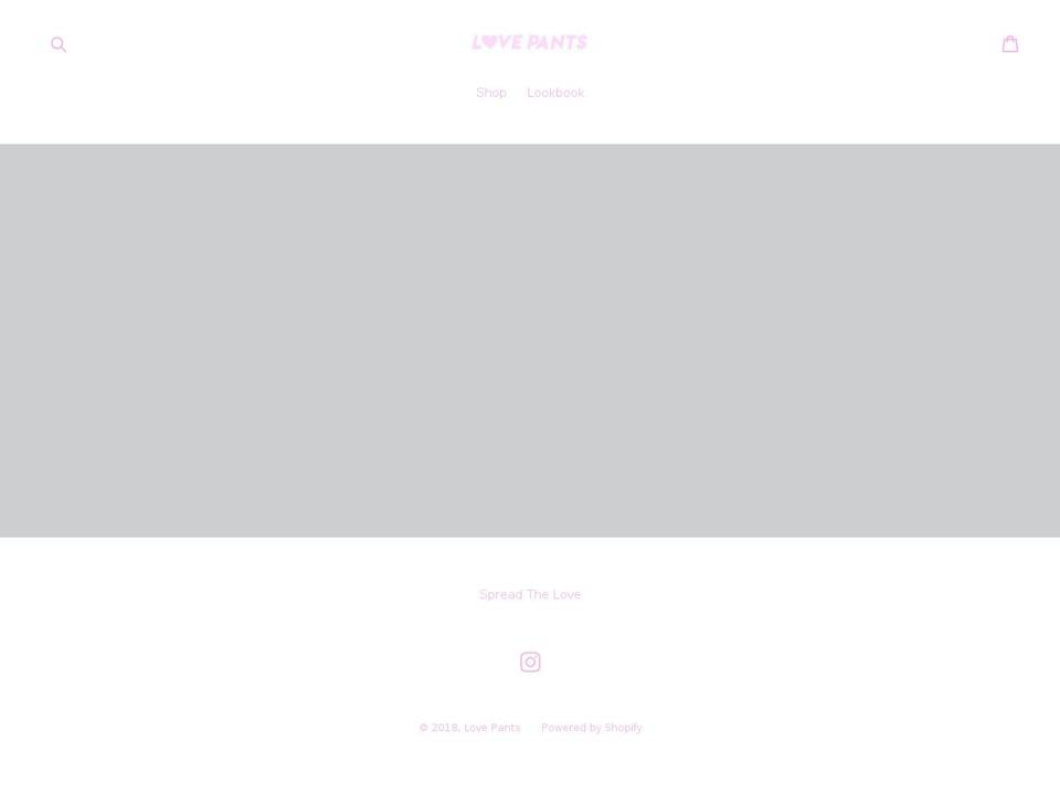 shoplovepants.com — Shopify storefront screenshot