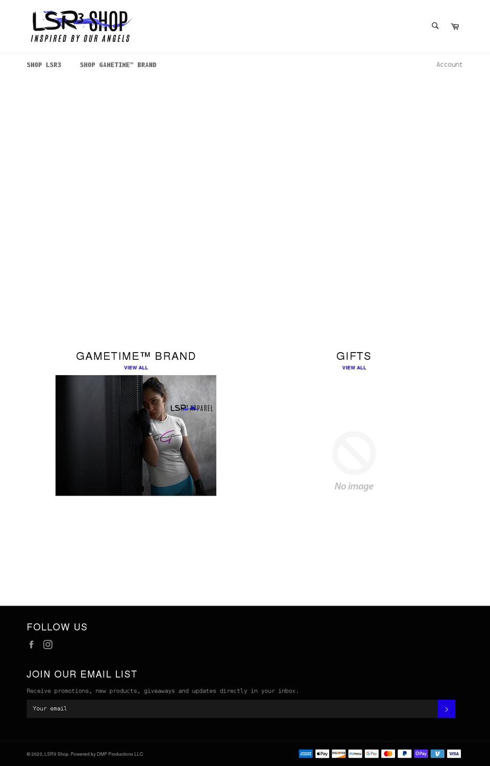 shoplsr3.com shopify website screenshot