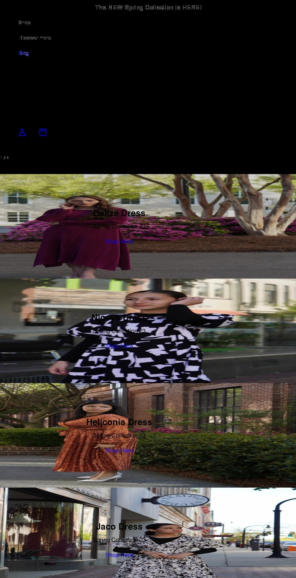 shopluani.com shopify website screenshot