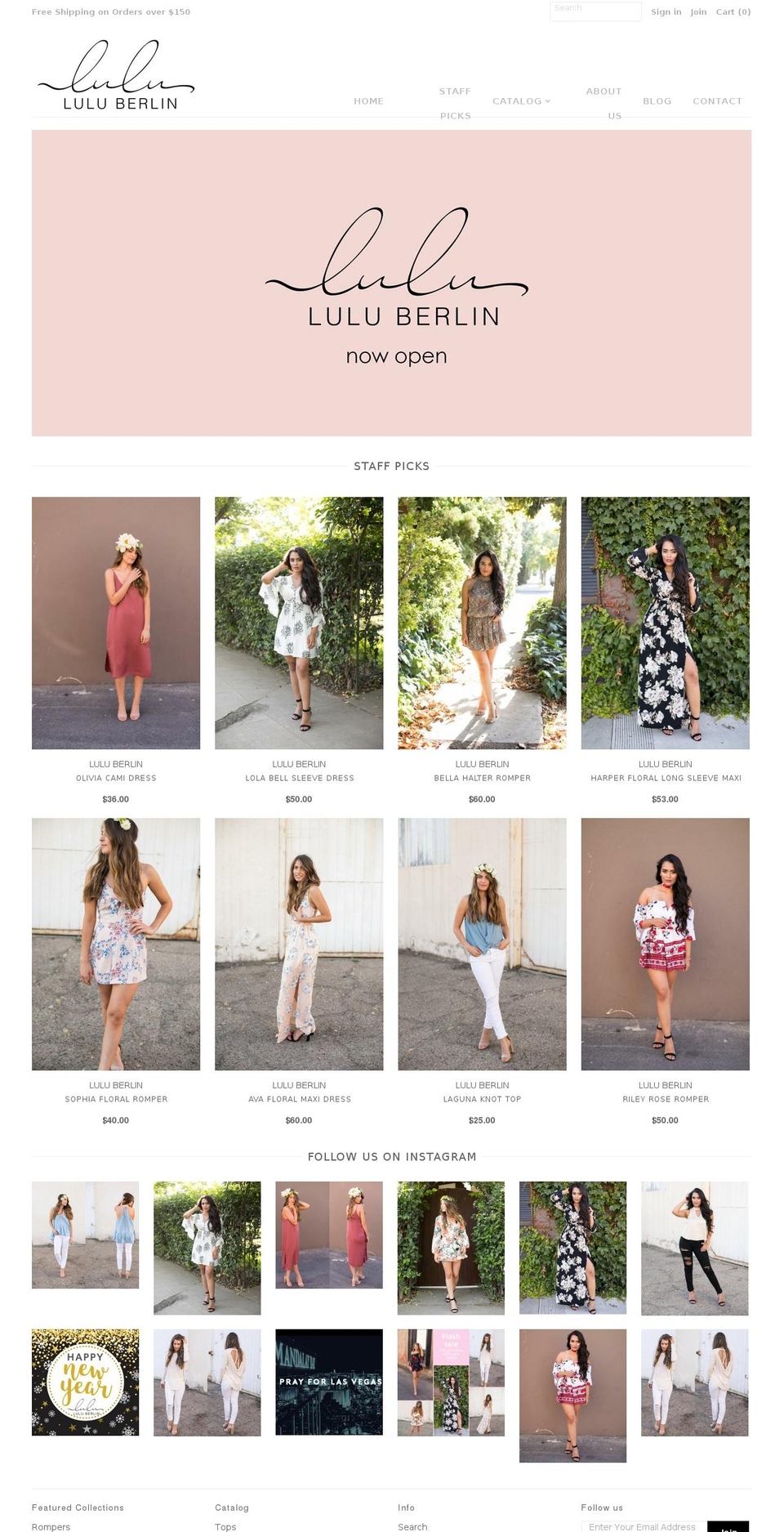 shopluluberlin.com shopify website screenshot