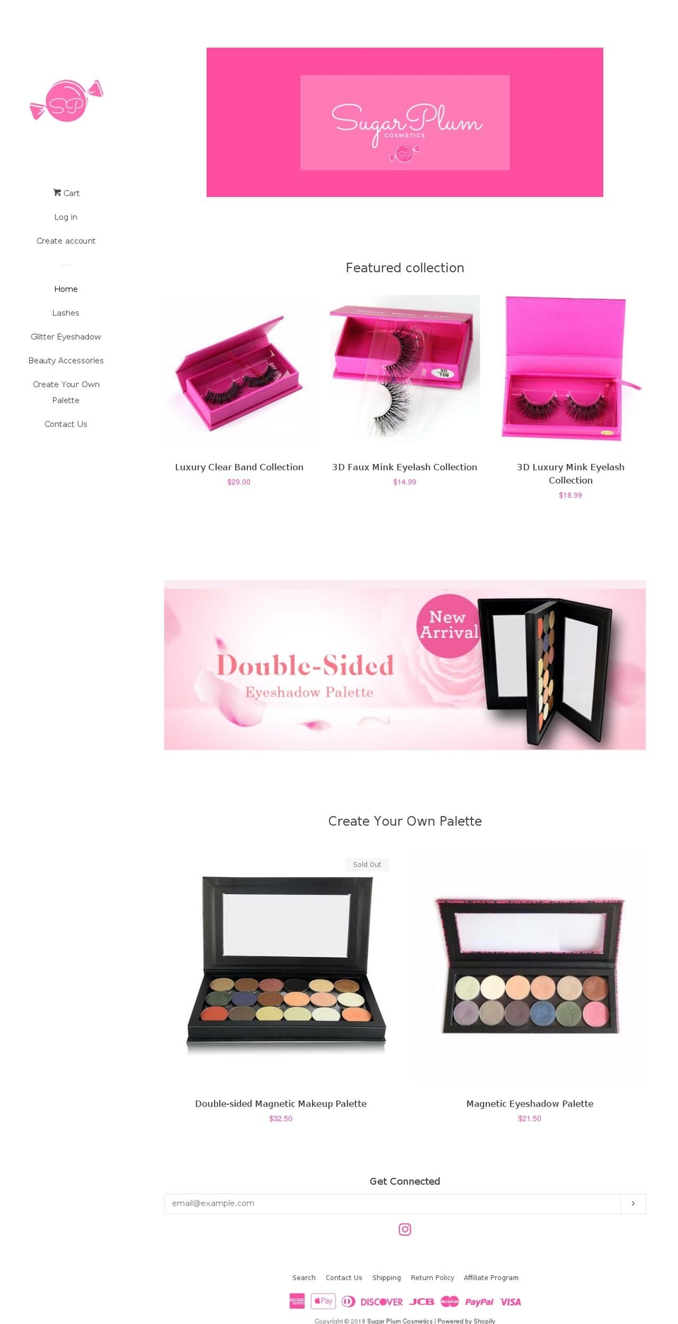 shoplunarlashes.com — Shopify storefront screenshot