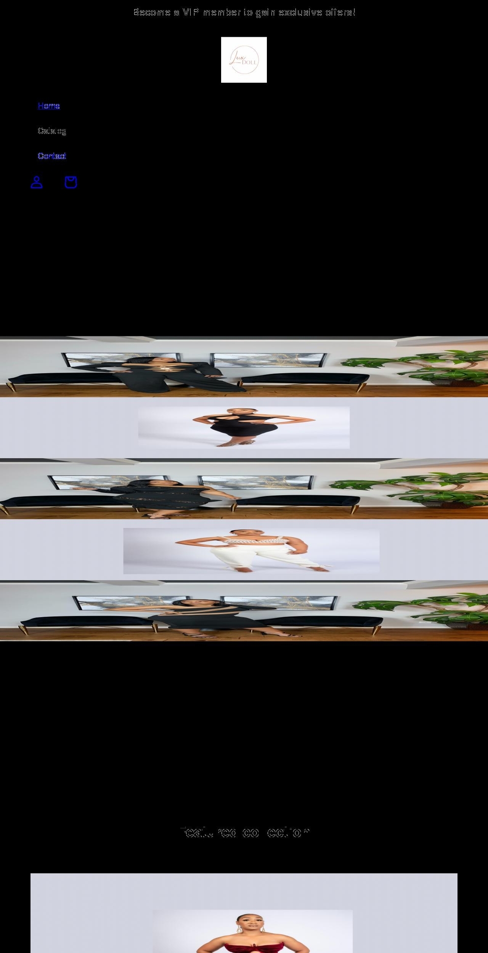 shopluxdoll.com shopify website screenshot