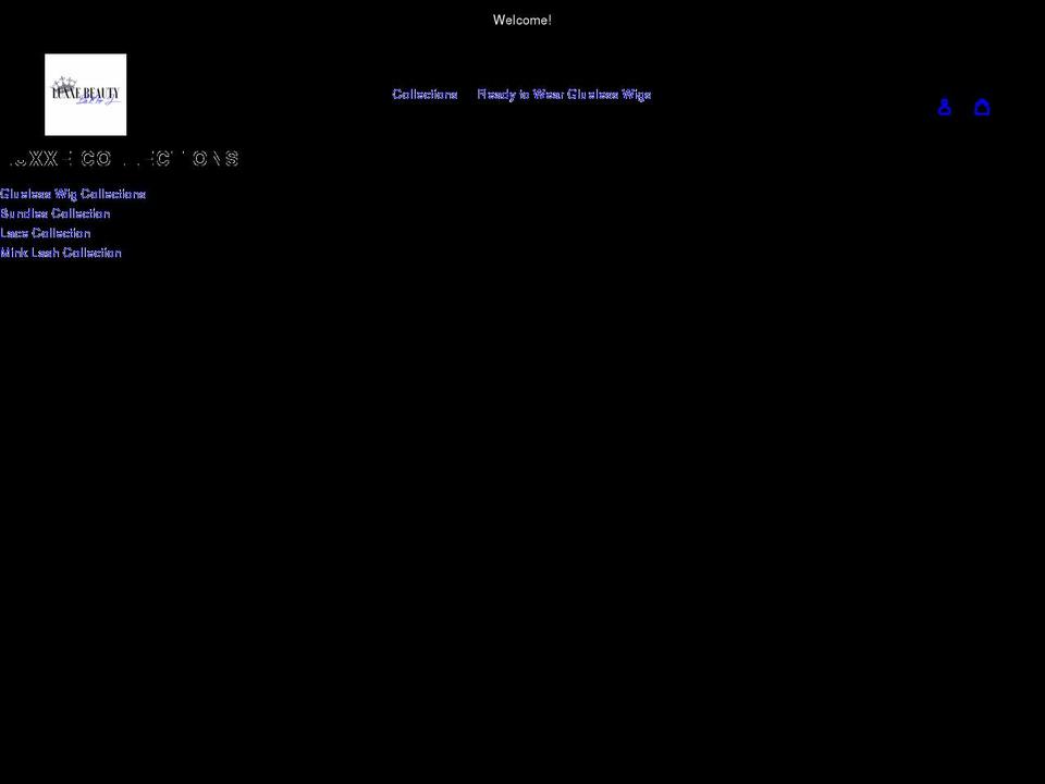shopluxxebeauty.com shopify website screenshot