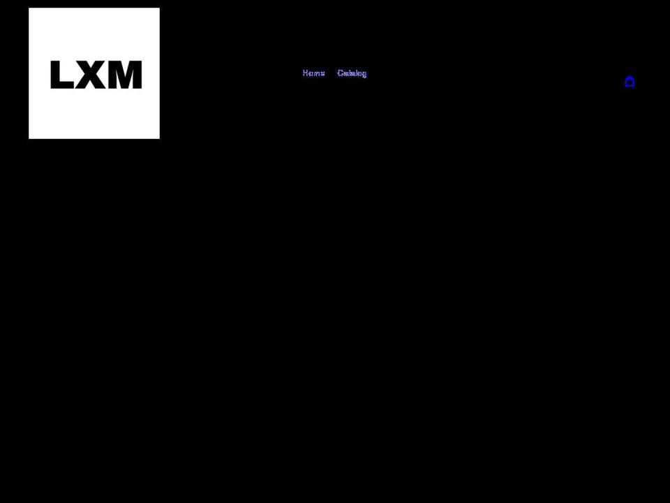 shoplxm.com shopify website screenshot