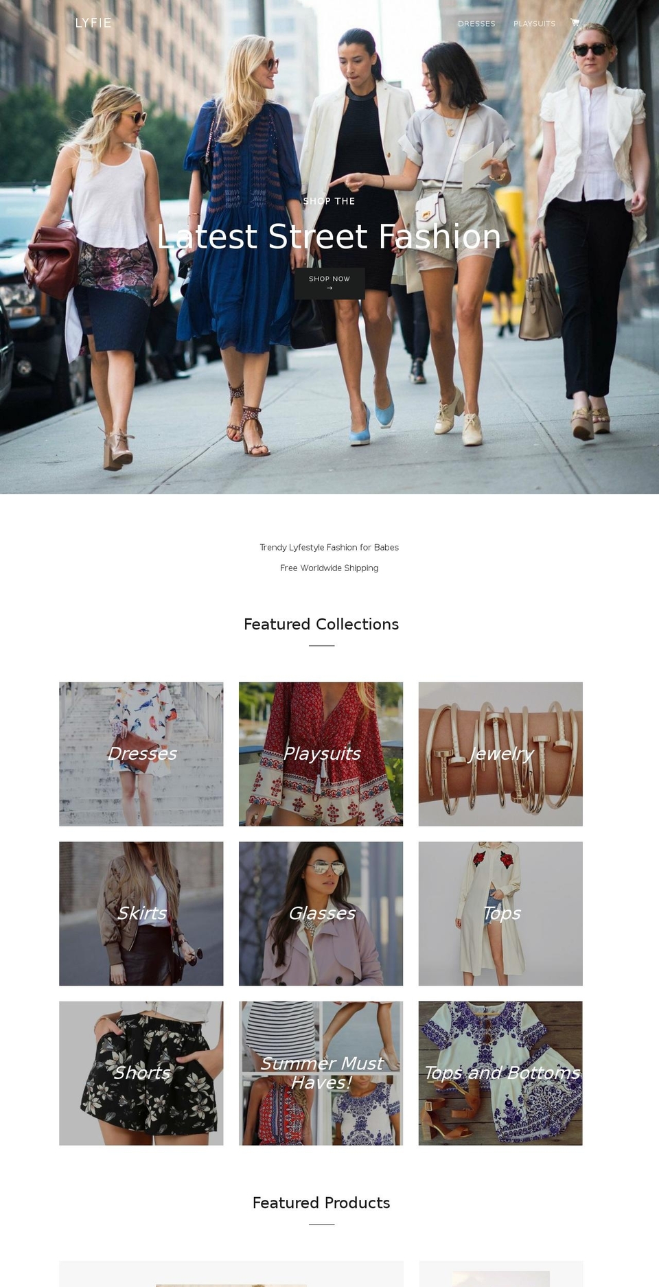 shoplyfie.net shopify website screenshot