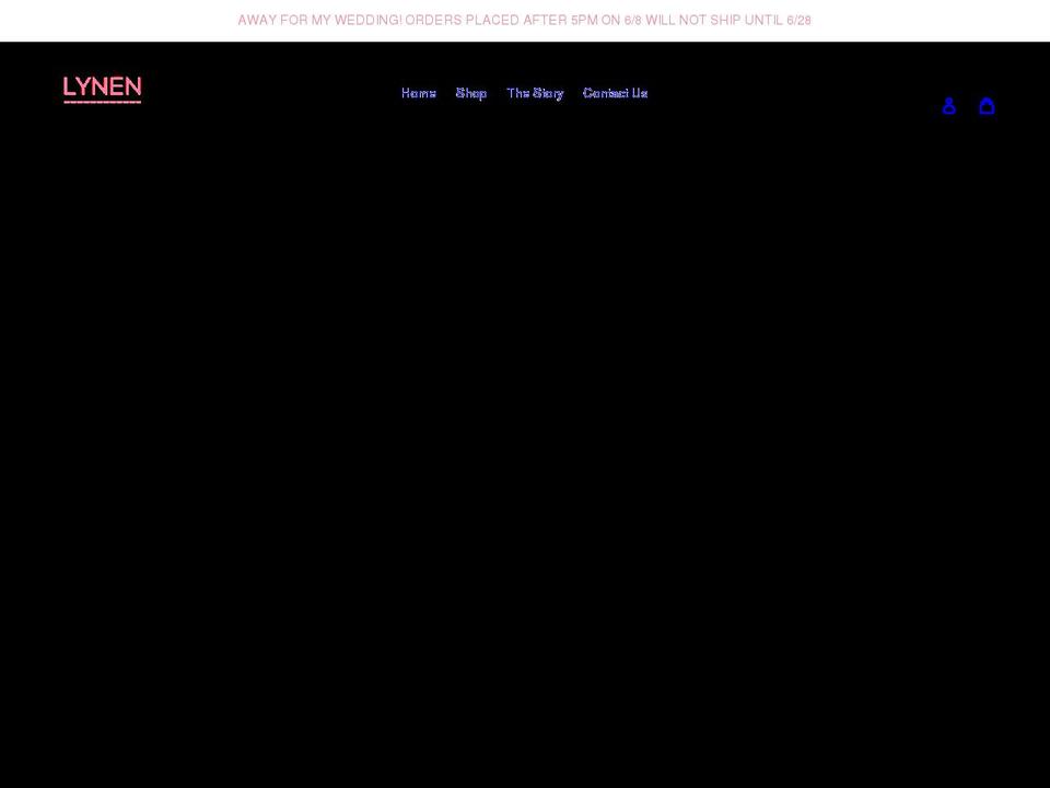 shoplynen.com shopify website screenshot