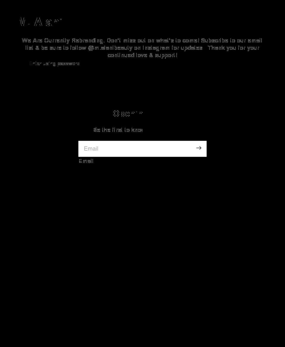 shopm-alani.com shopify website screenshot