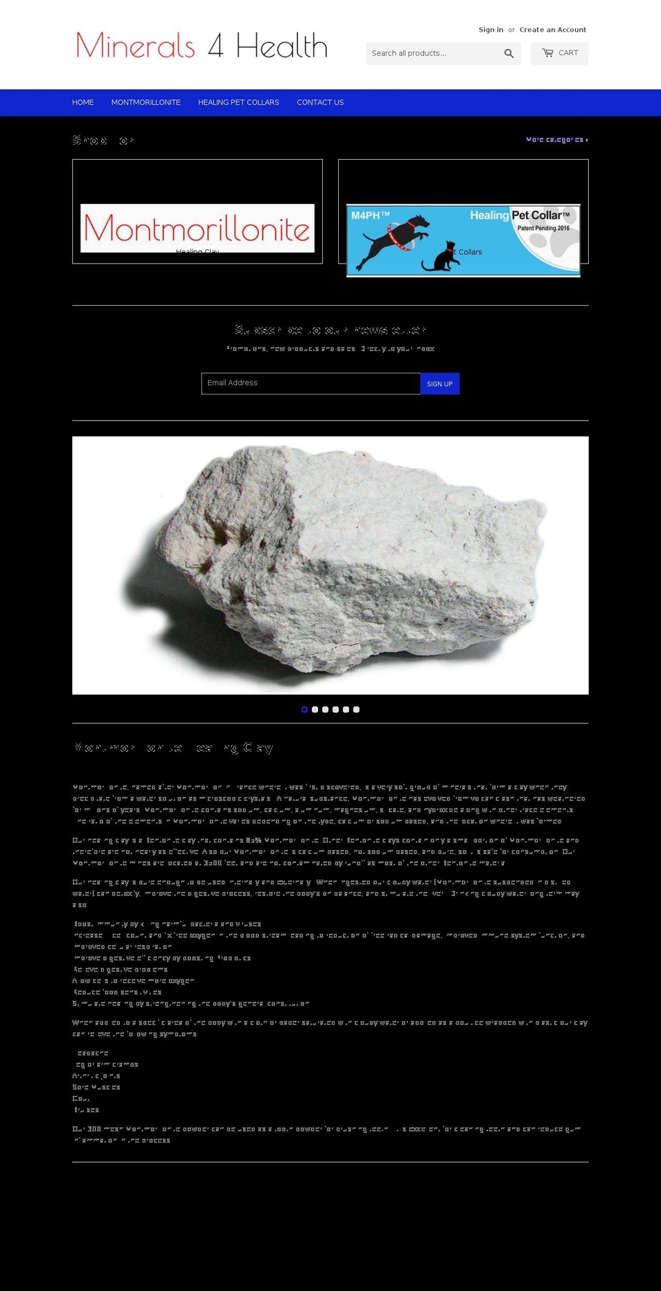 shopm4h.com — Shopify storefront screenshot