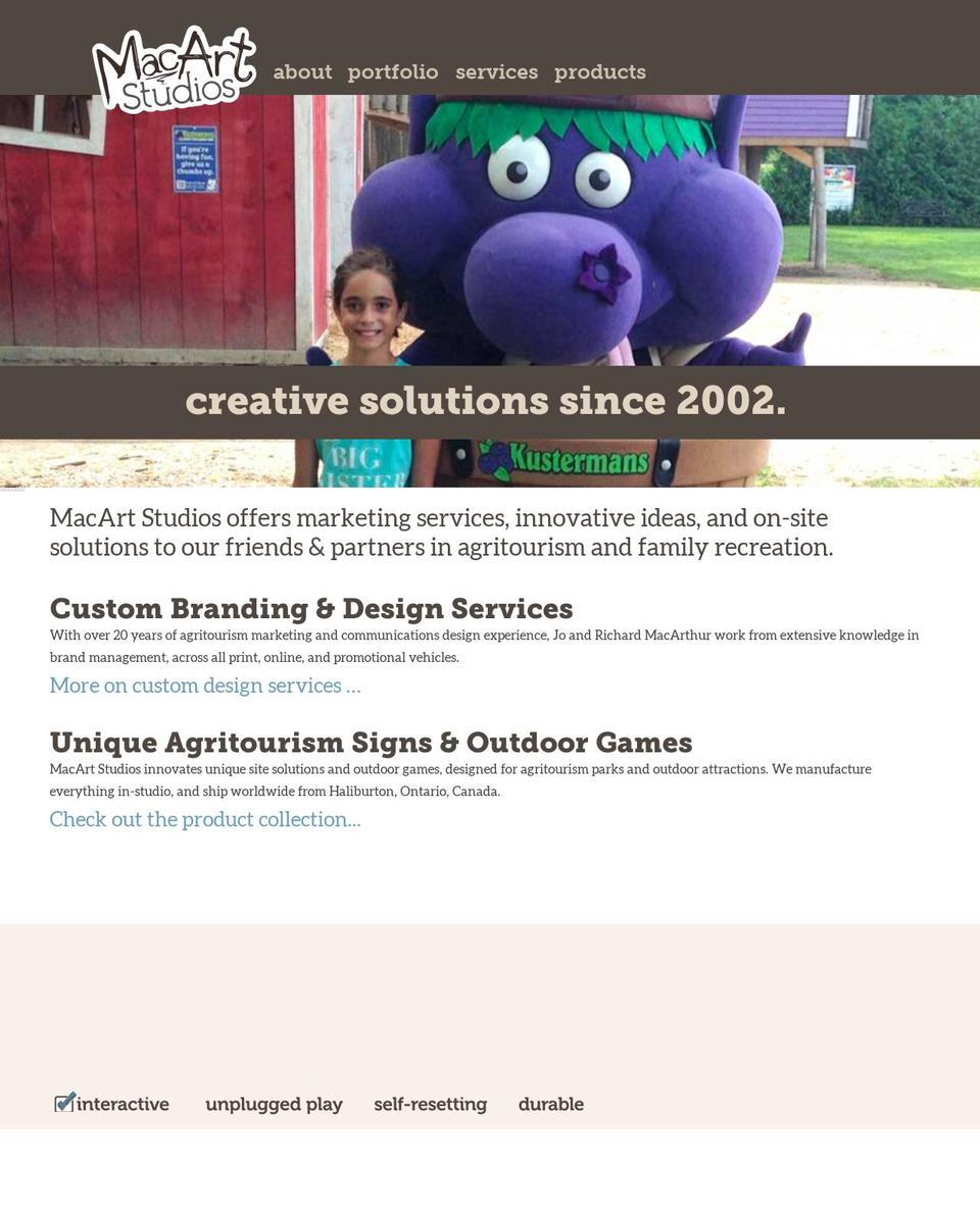 shopmacart.com — Shopify storefront screenshot