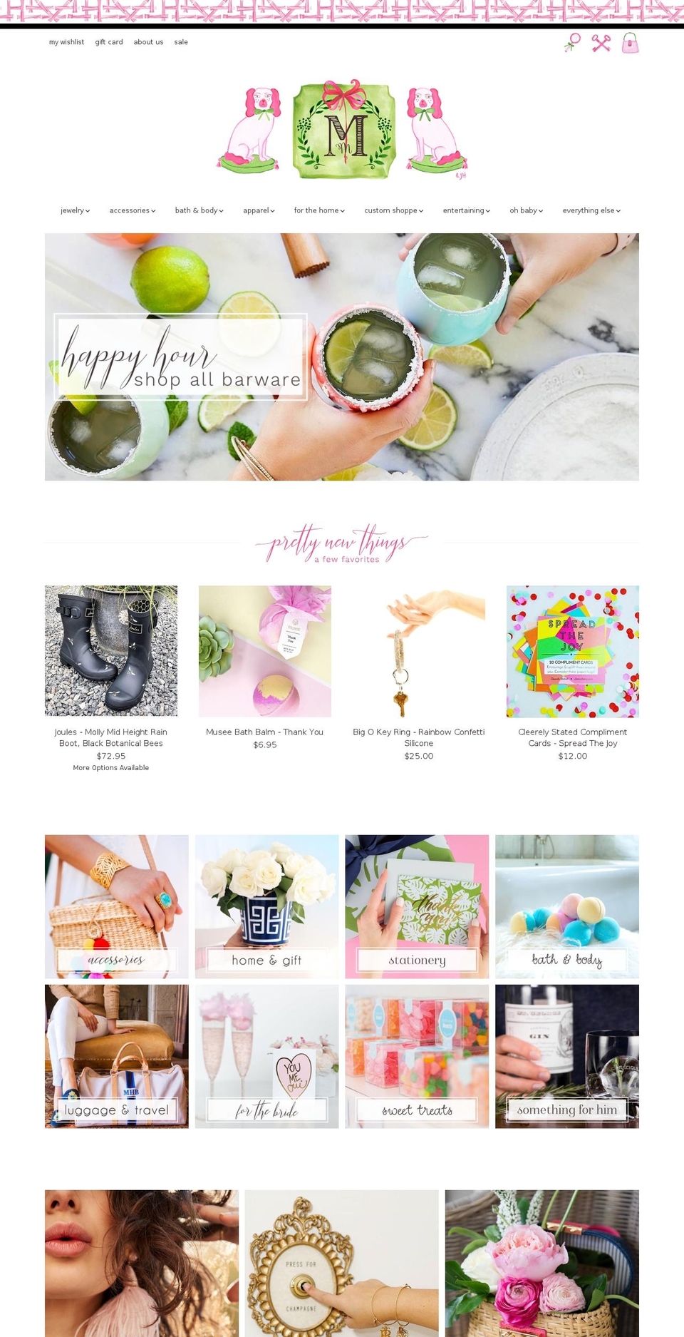 shopmacymay.com — Shopify storefront screenshot