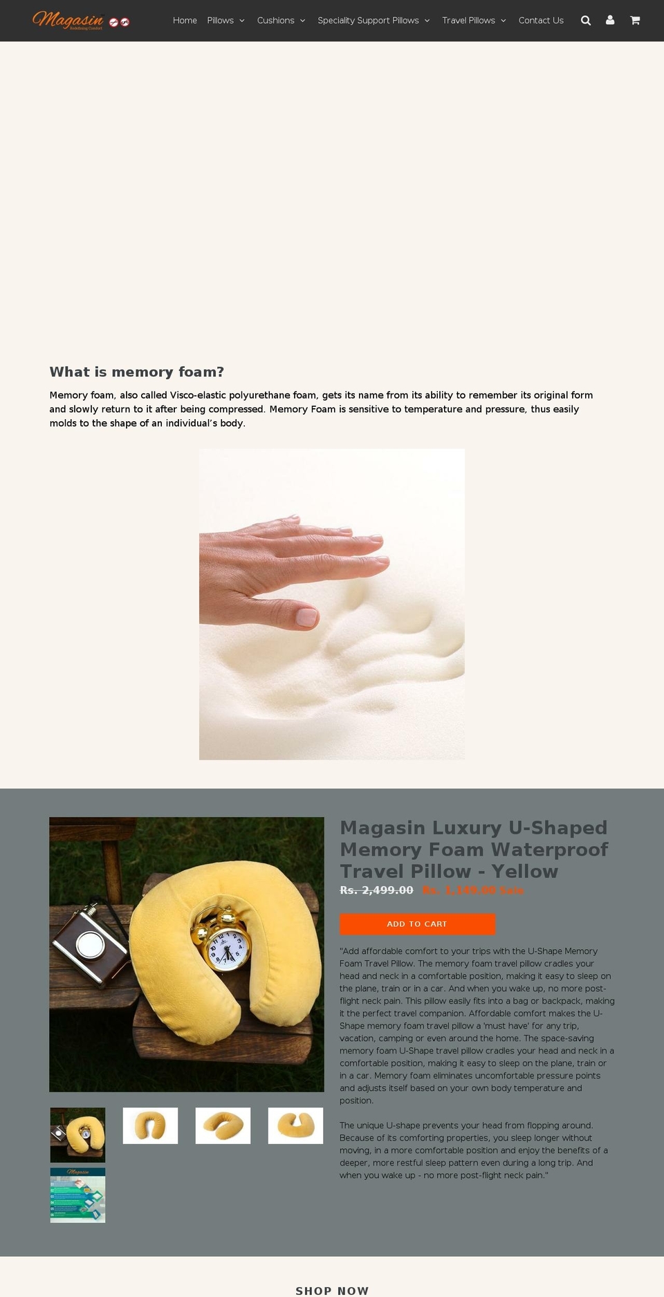 shopmagasin.com shopify website screenshot