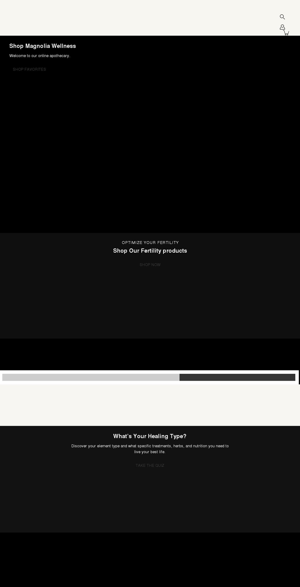 shopmagnoliawellnessoc.com shopify website screenshot