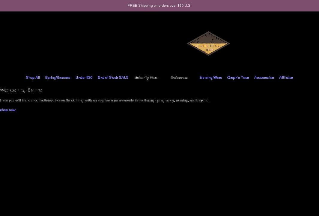 shopmamabearwear.com shopify website screenshot