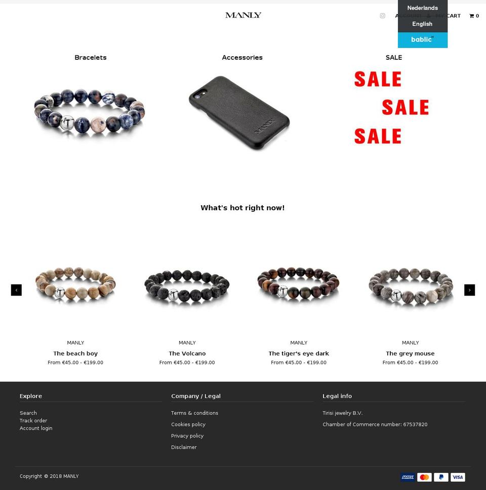 shopmanly.store shopify website screenshot