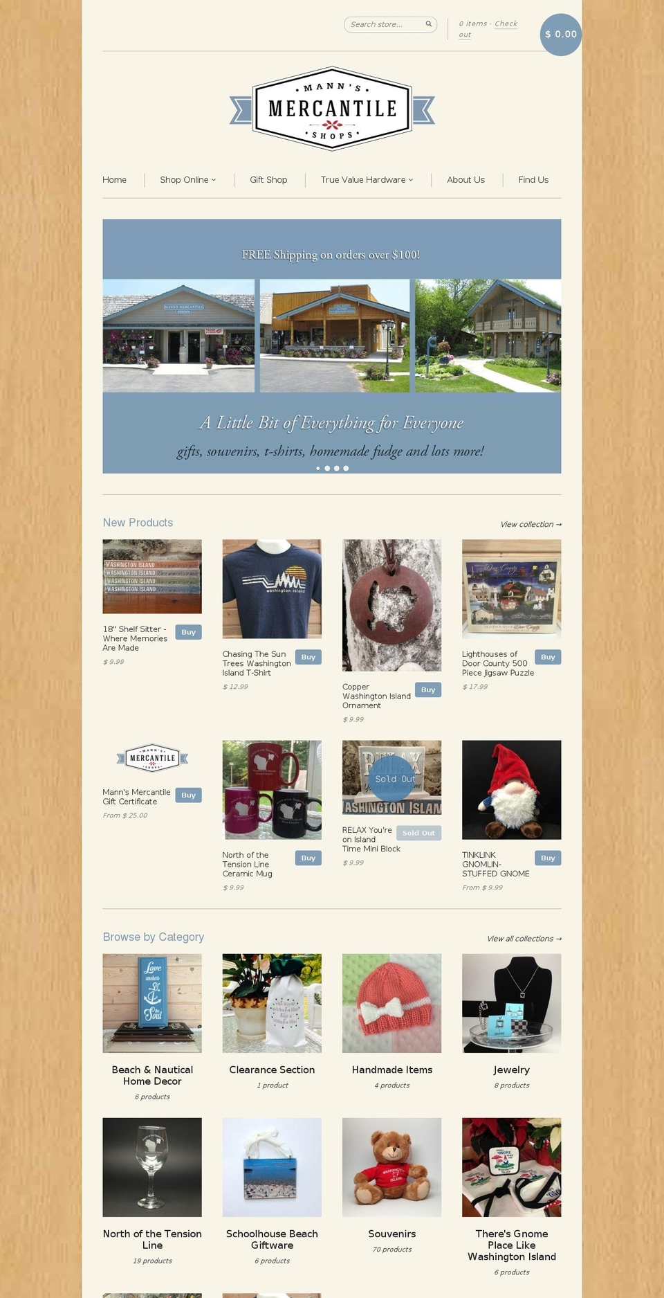 shopmannsmerc.com shopify website screenshot