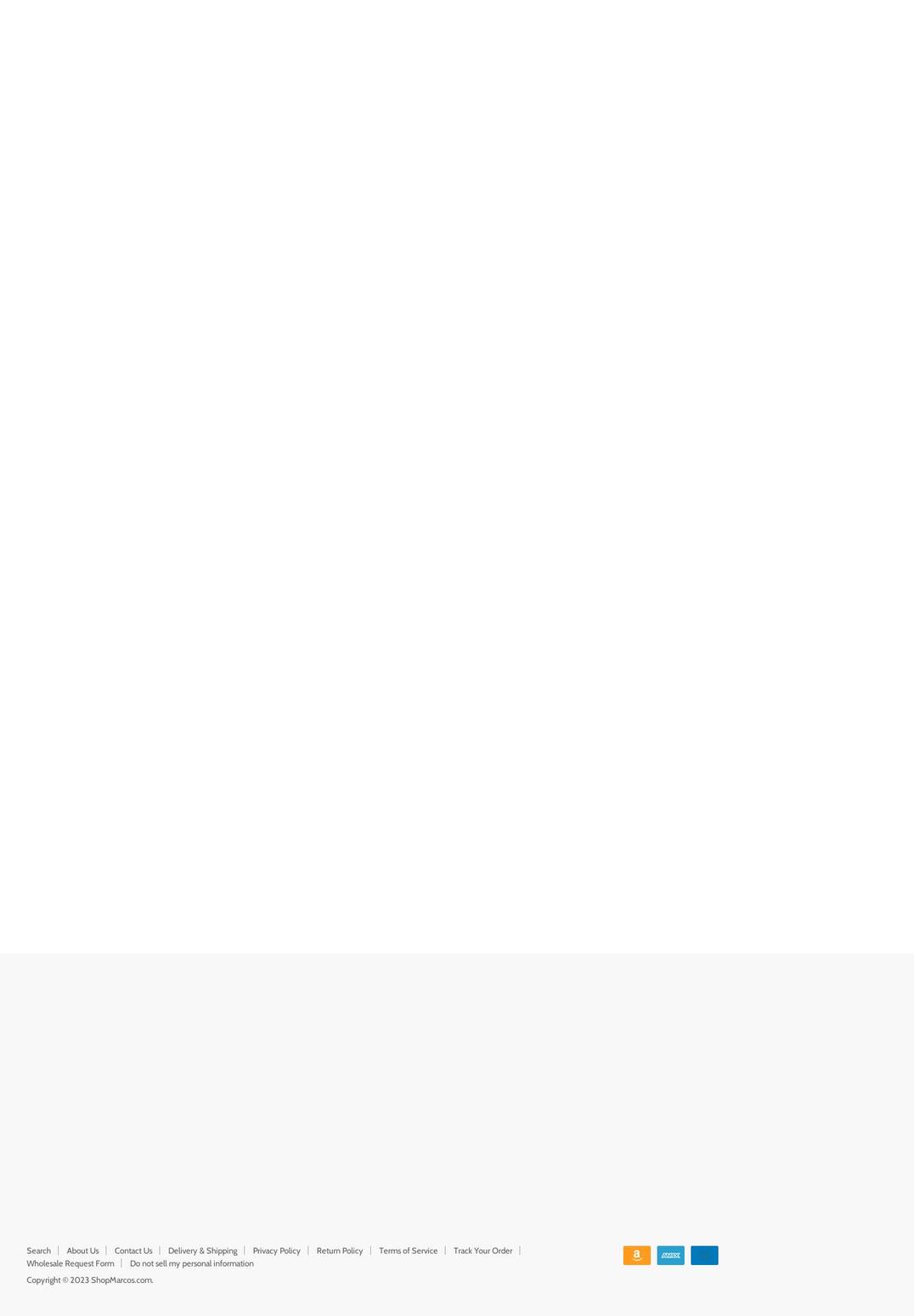 shopmarcos.com — Shopify storefront screenshot
