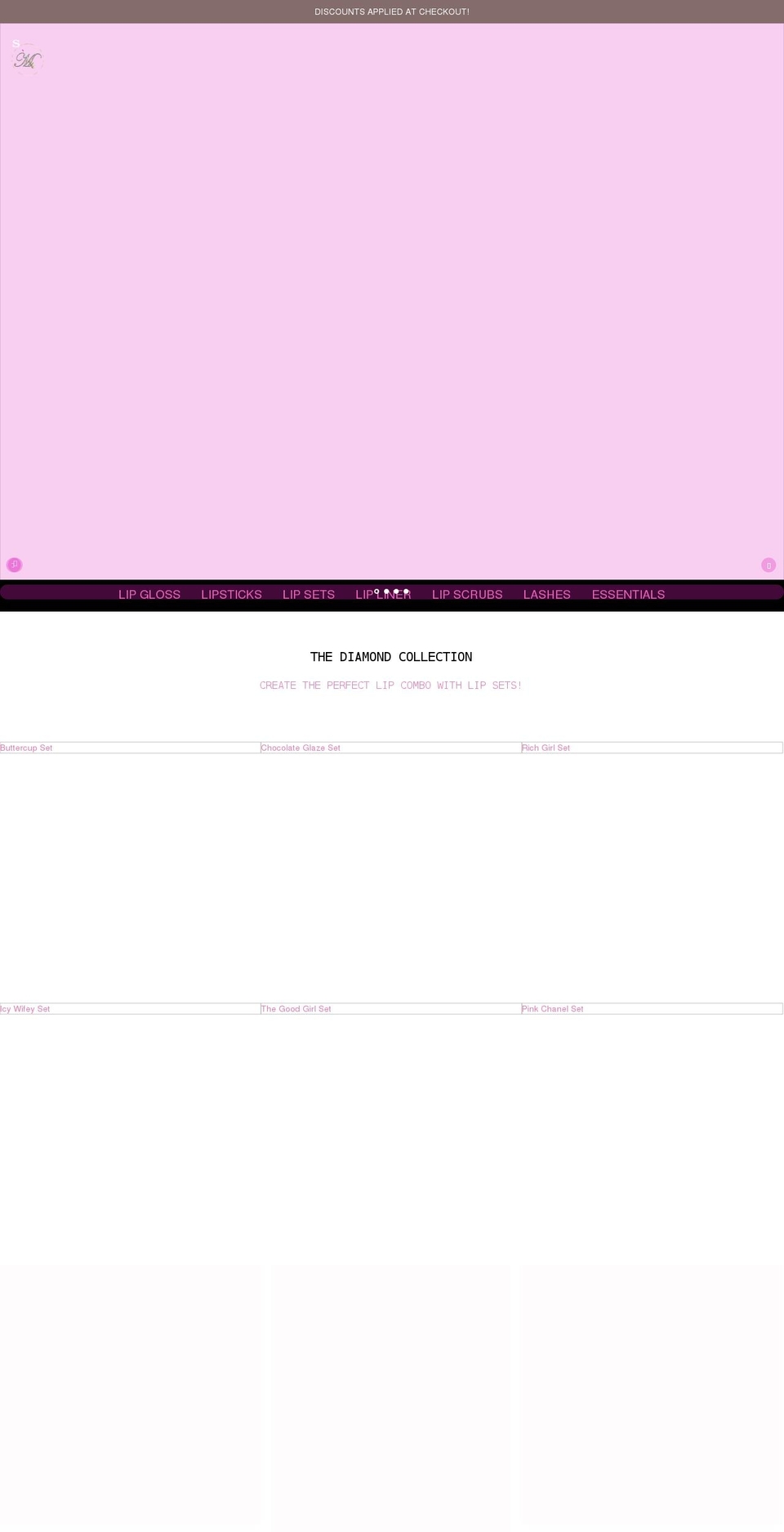shopmarkedcosmetics.com shopify website screenshot