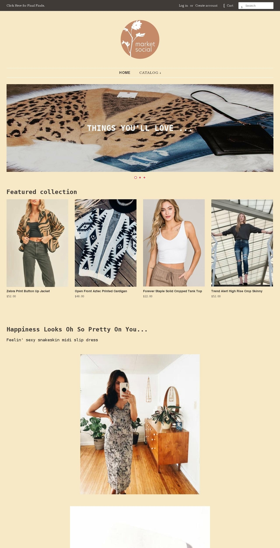 shopmarketsocial.com shopify website screenshot