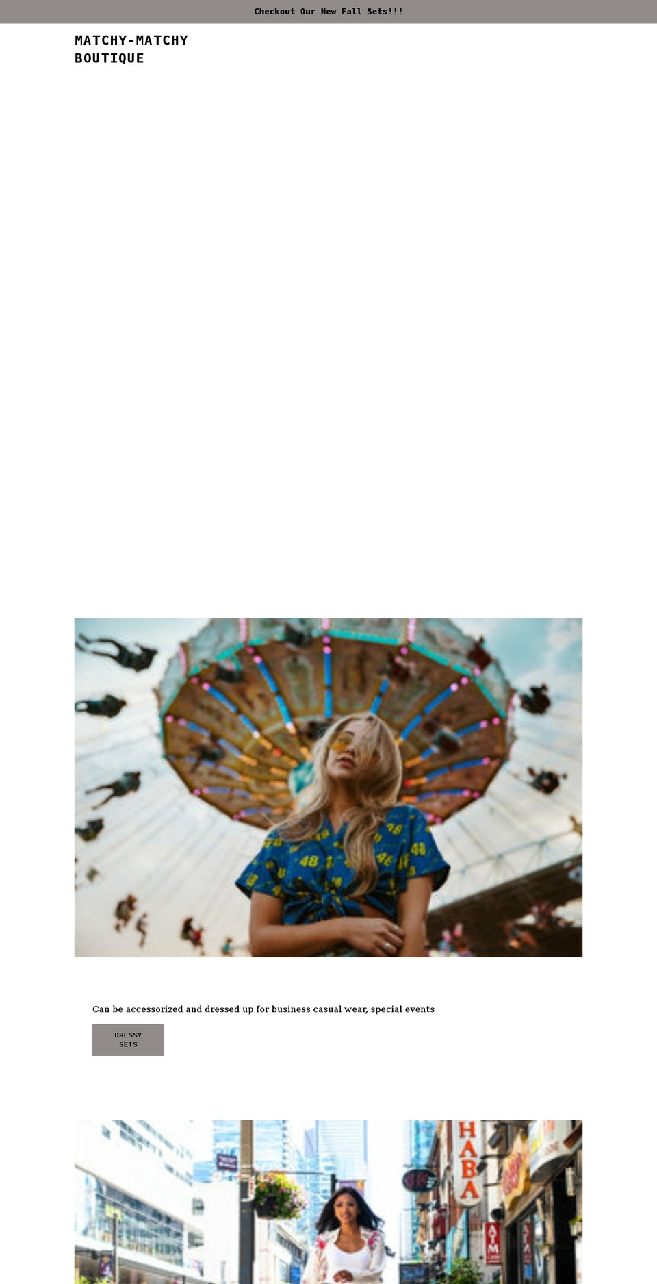 shopmatchymatchy.com shopify website screenshot