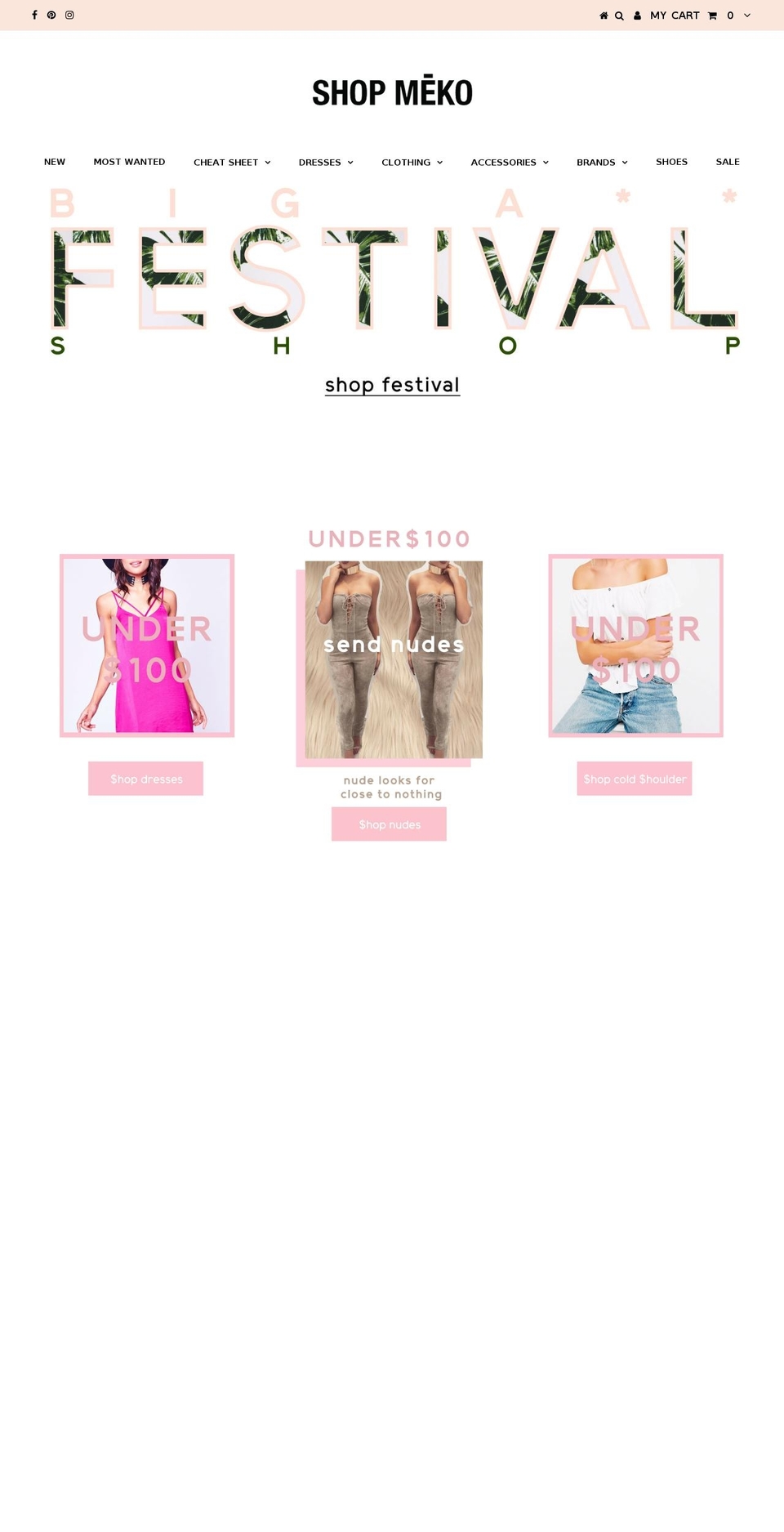 shopmeko.com shopify website screenshot