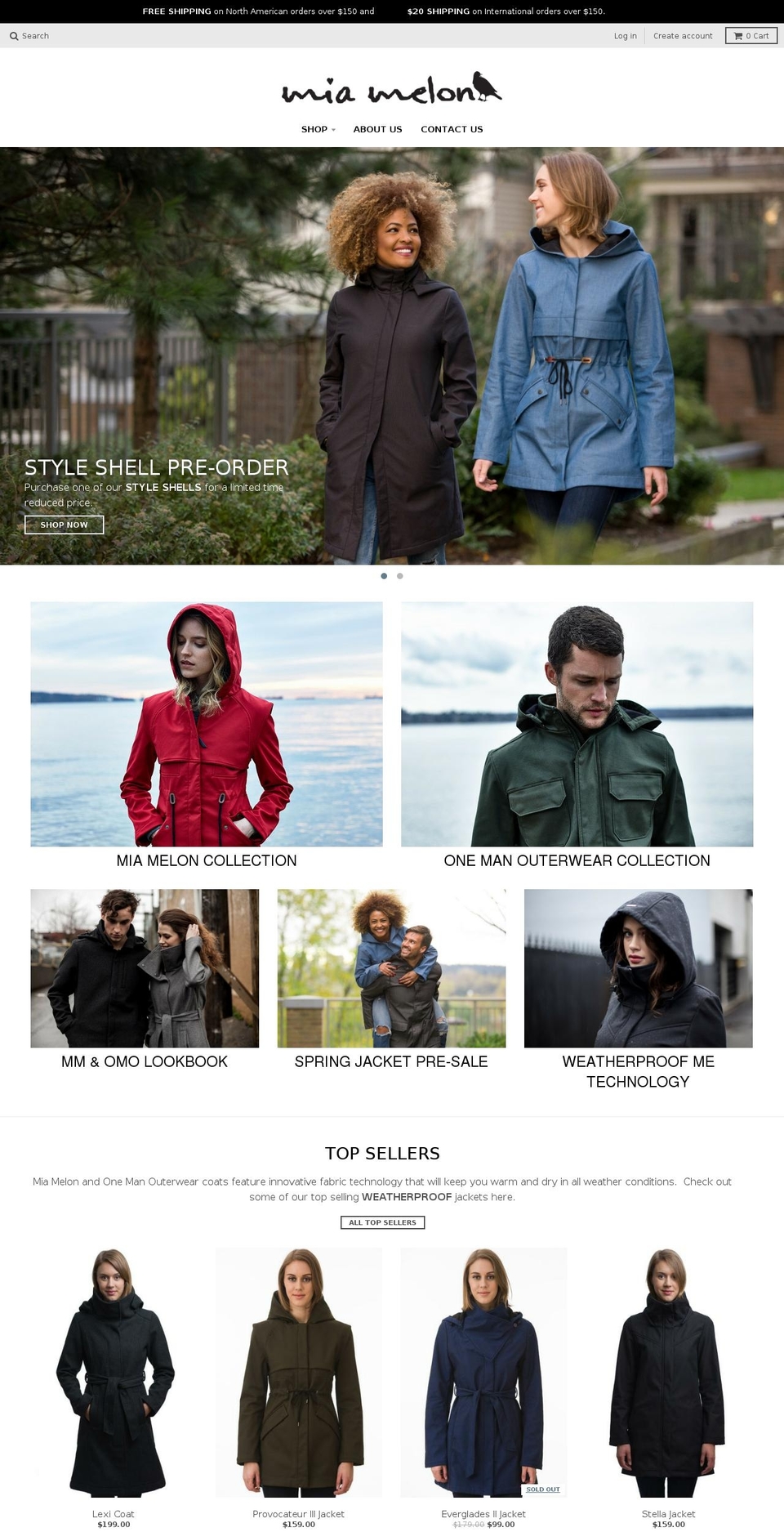 shopmiamelon.com shopify website screenshot