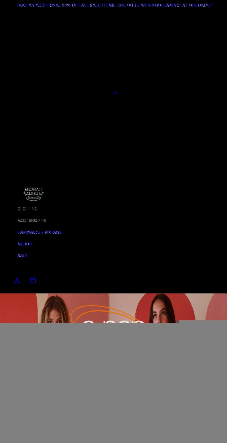 shopmidnightlunch.com shopify website screenshot