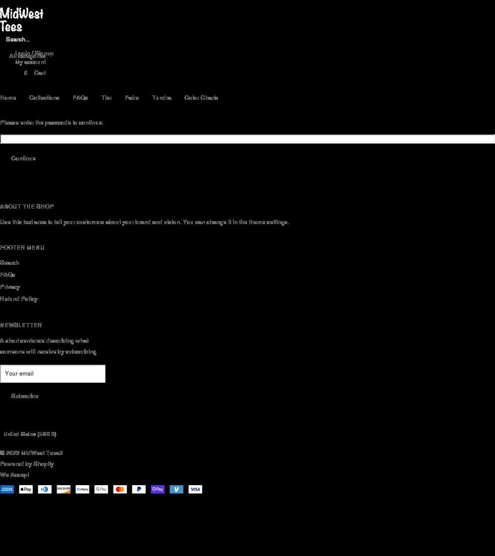 shopmidwesttees.com — Shopify storefront screenshot