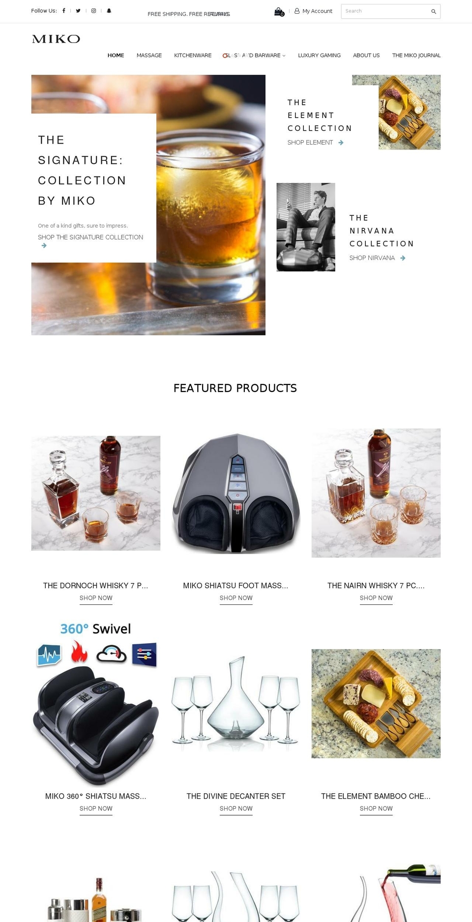 shopmiko.com shopify website screenshot